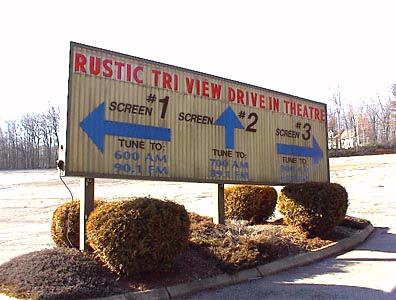 Rustic Tri View Drive In 4